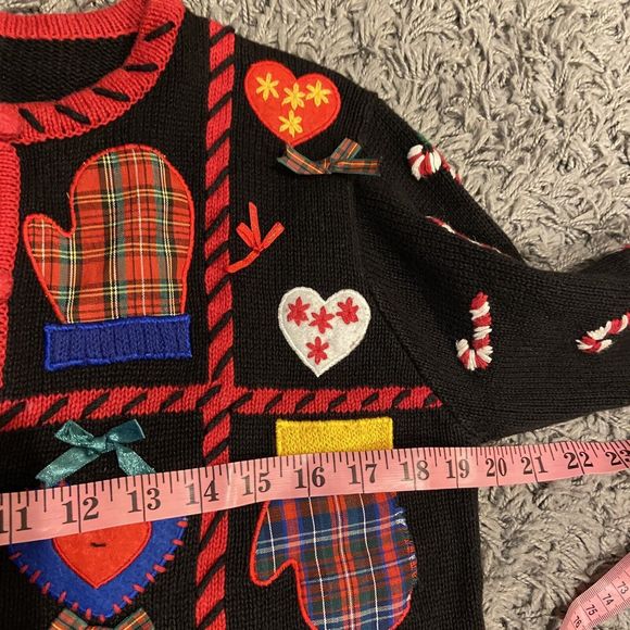 Designers Original Studio Christmas Sweater Size S - Picture 8 of 15